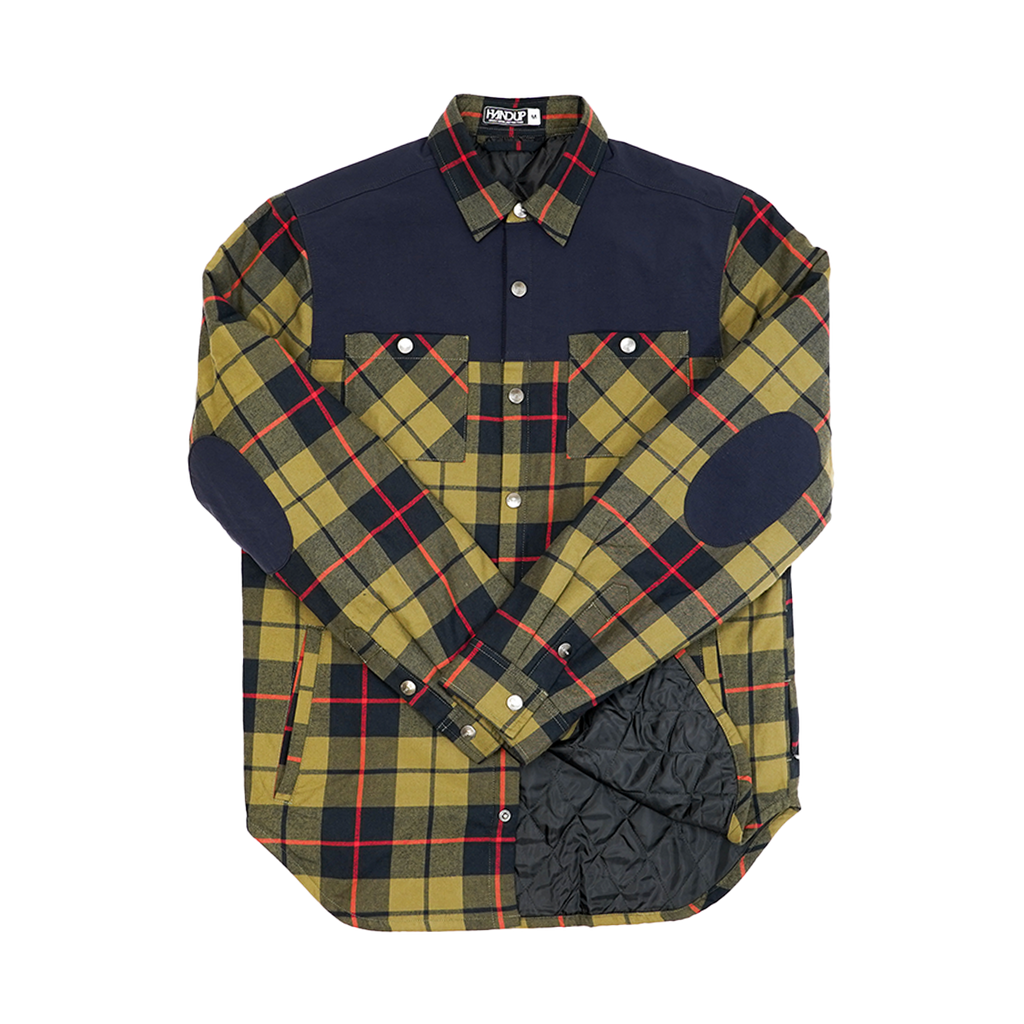Flannel Jacket - Olive Flannel