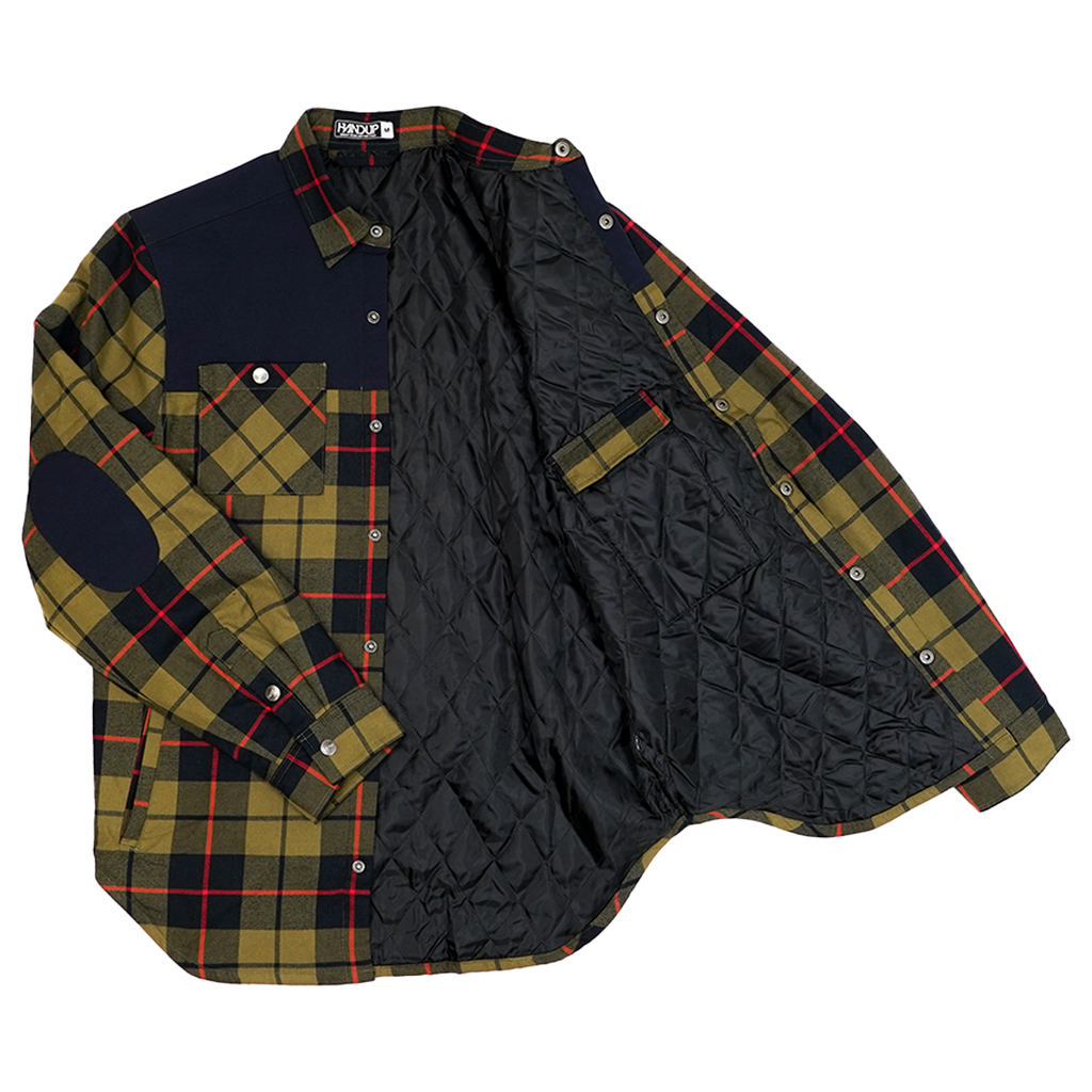 Flannel Jacket - Olive Flannel