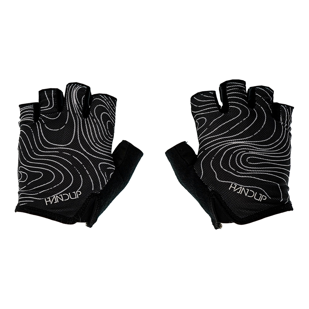Handup Shorties - Topo Map Black