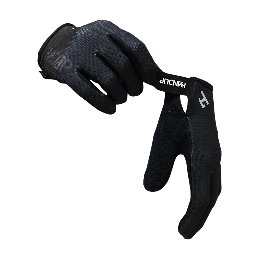Handup Youth Gloves - Pure Black