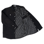 Flannel Jacket - Black on Black