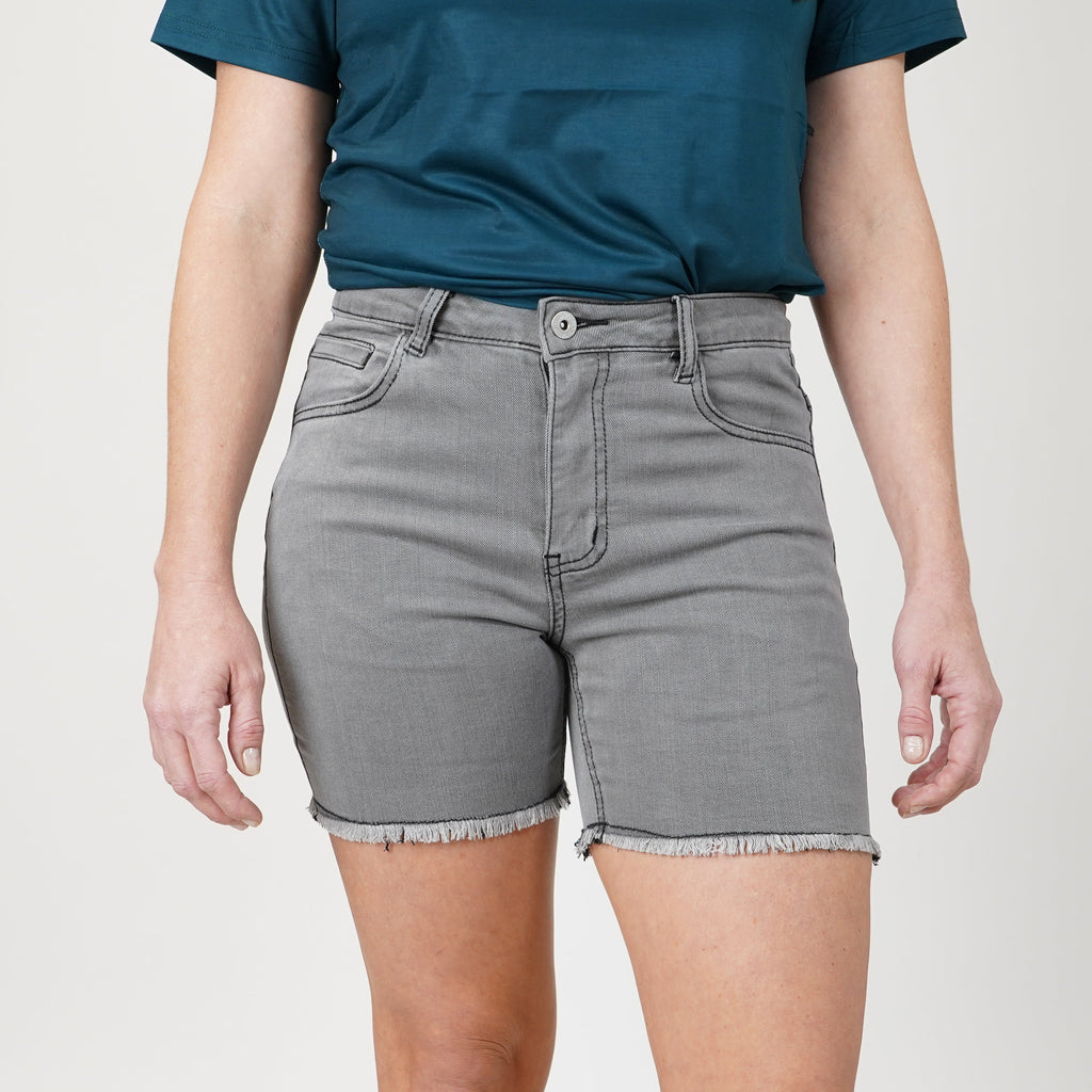 Handup 5.5" Stretch Jorts - Faded Grey