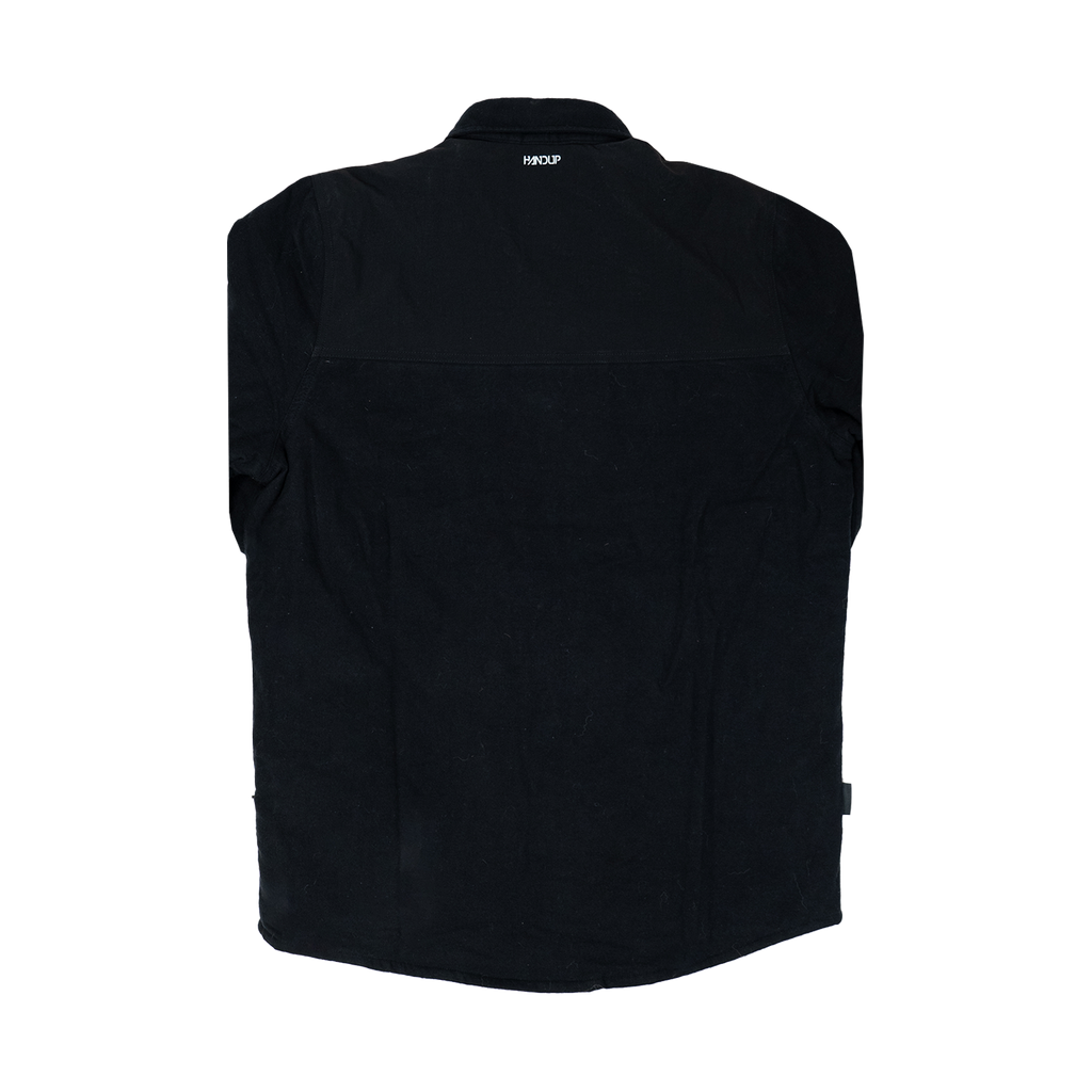 Flannel Jacket - Black on Black