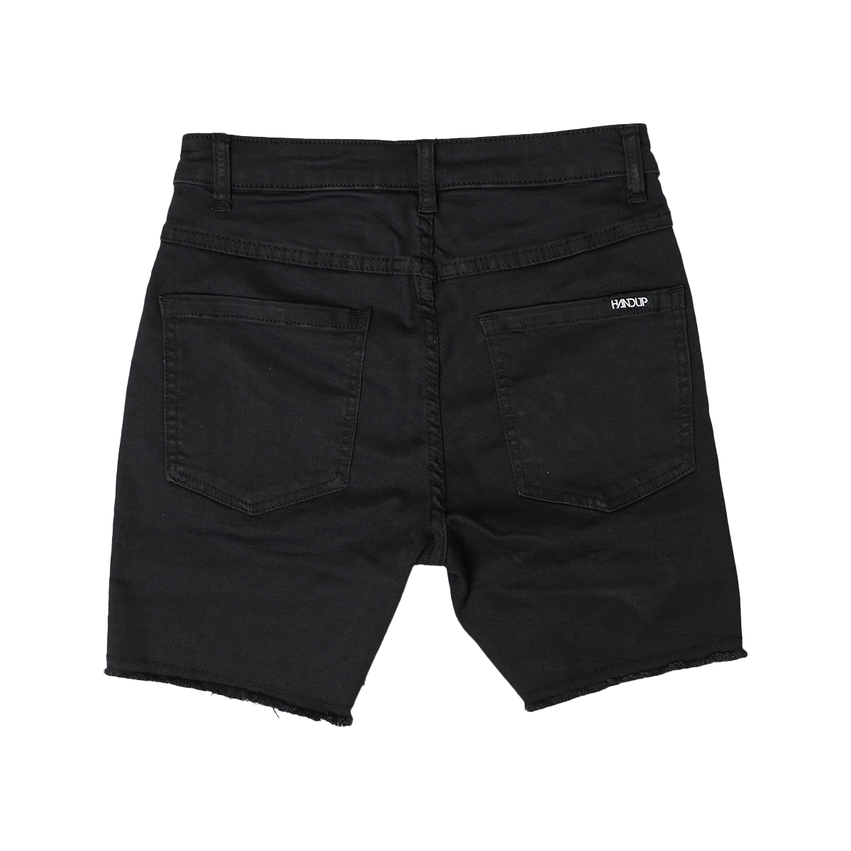 Handup 5.5" Stretch Jorts - Pure Black