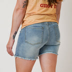Handup 5.5" Stretch Jorts - Light Blue