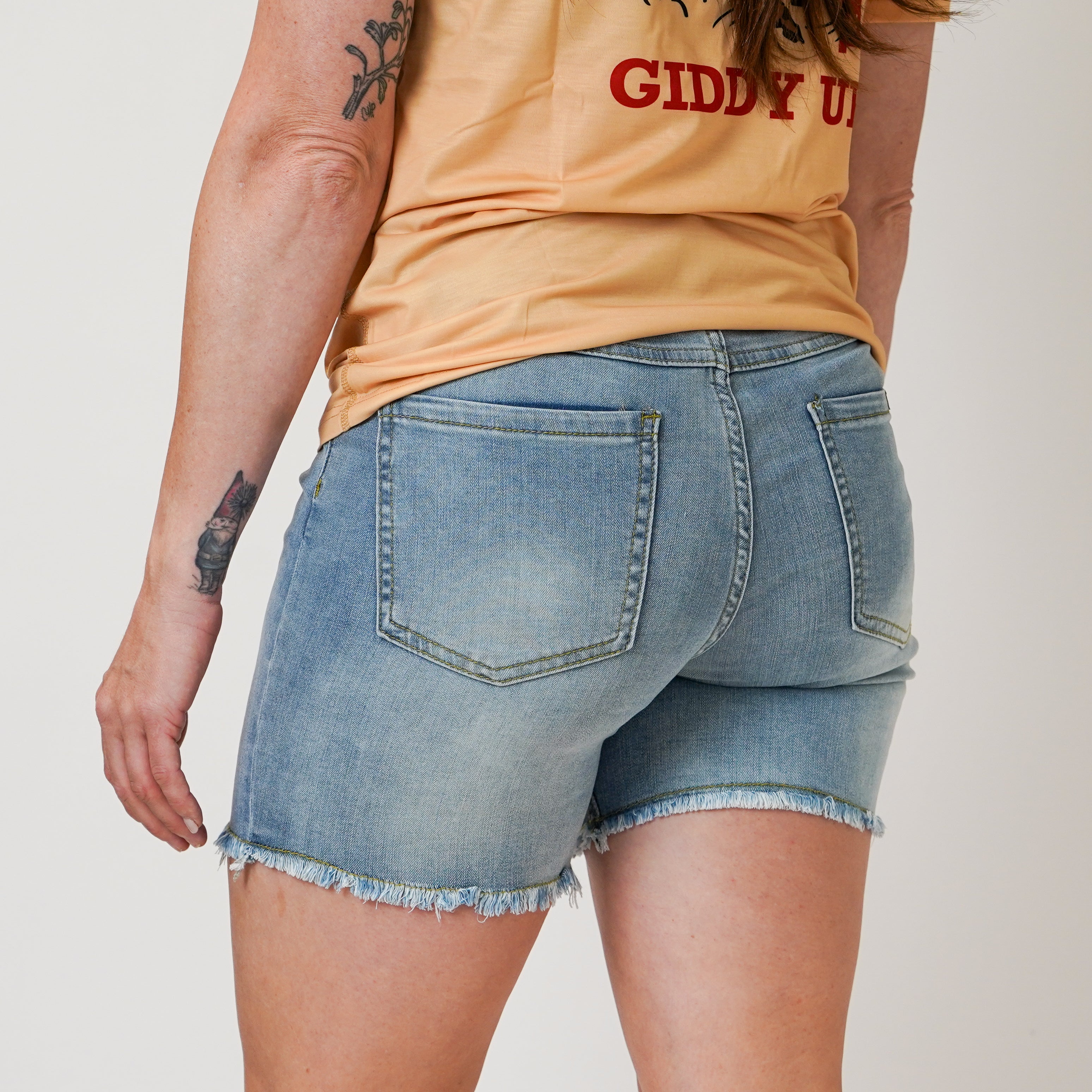 Handup 5.5" Stretch Jorts - Light Blue