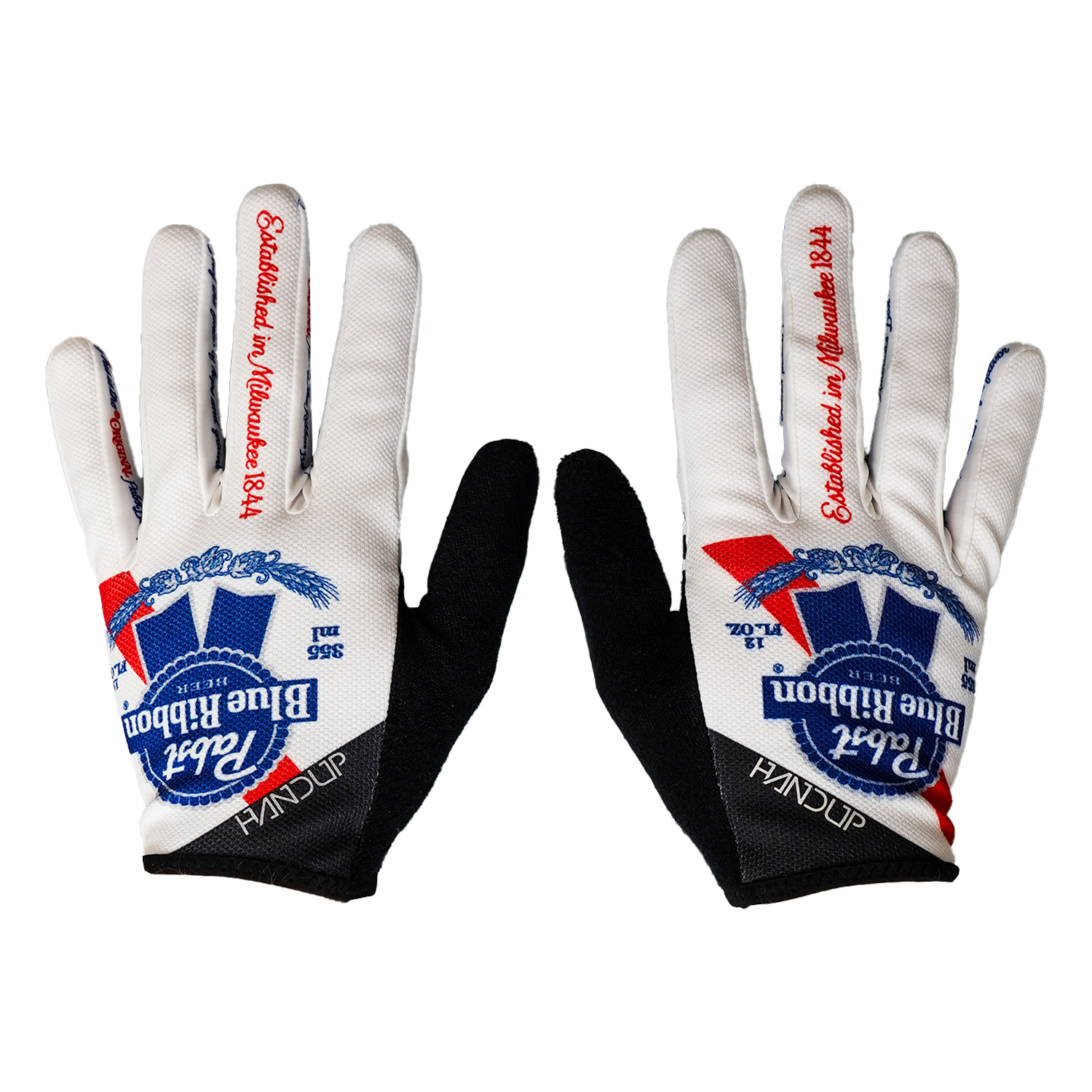 Gloves - Pabst Blue Ribbon Can