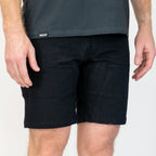 Handup WorkHorse Stretch Canvas Short - Pure Black