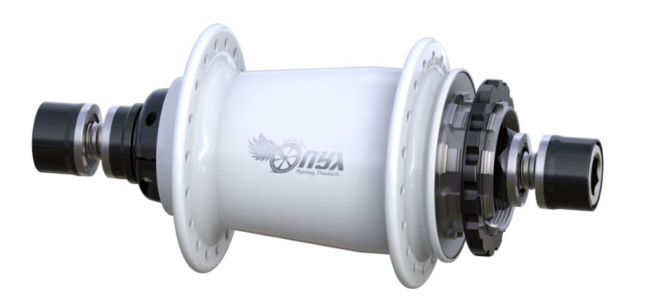 Onyx BMX ULTRA HG-110/10mm Bolt-on Rear Hub 36H