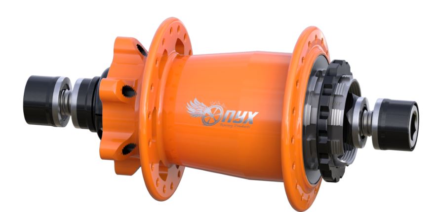 Onyx BMX ULTRA ISO HG-110/10mm Bolt-on Rear Hub 36H