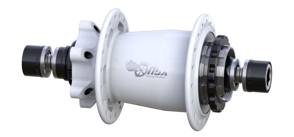 Onyx BMX ULTRA ISO HG-110/10mm Bolt-on Rear Hub 36H