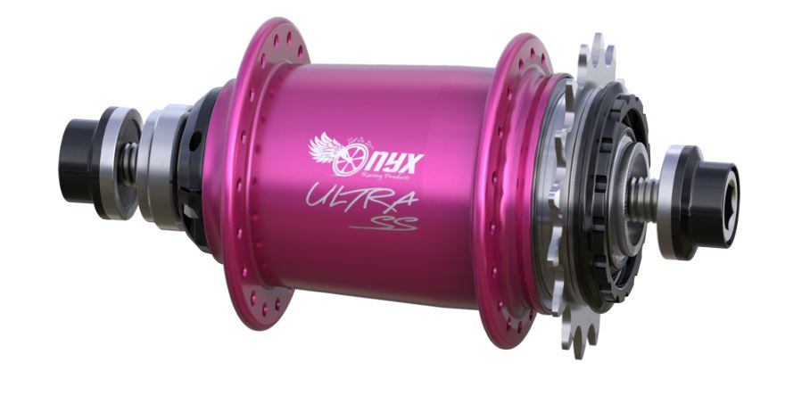 Onyx BMX ULTRA SS OX-110/10mm Bolt-on Rear Hub 36H