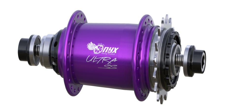 Onyx BMX ULTRA SS OX-110/10mm Bolt-on Rear Hub 36H