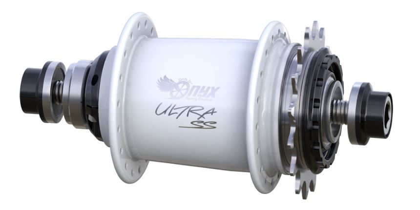 Onyx BMX ULTRA SS OX-110/10mm Bolt-on Rear Hub 36H