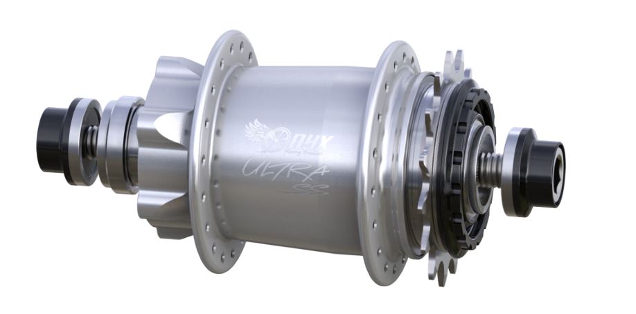 Onyx BMX ULTRA SSD ISO OX-110/10mm Bolt-on Rear Hub 36H