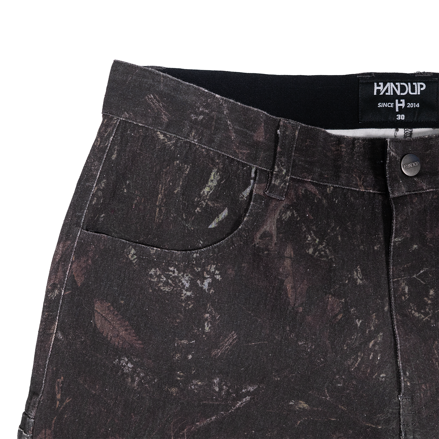 WorkHorse Stretch Canvas Short - Dark Camo