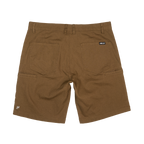 WorkHorse Stretch Canvas Short - Coffee Brown
