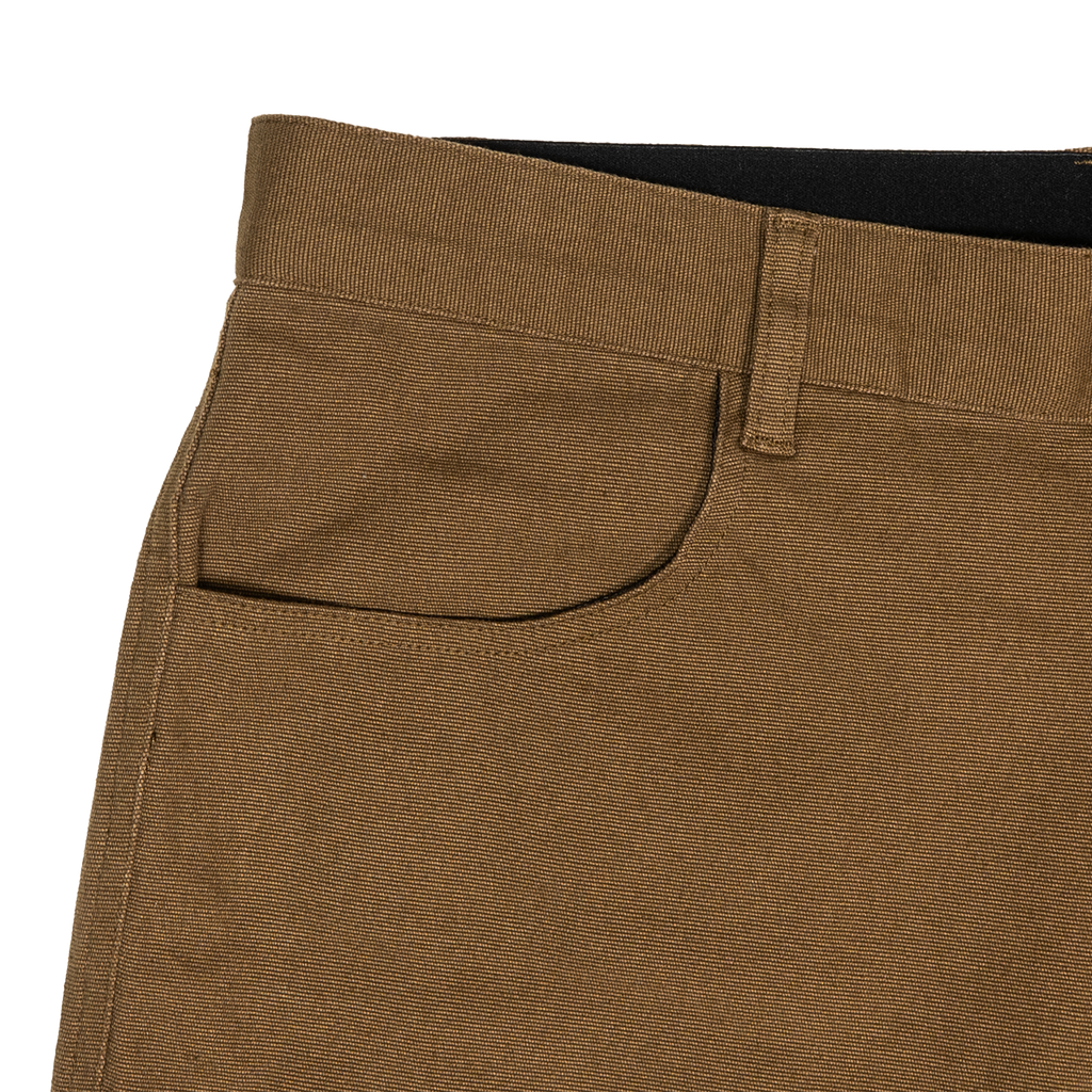 WorkHorse Stretch Canvas Short - Coffee Brown
