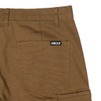 WorkHorse Stretch Canvas Short - Coffee Brown