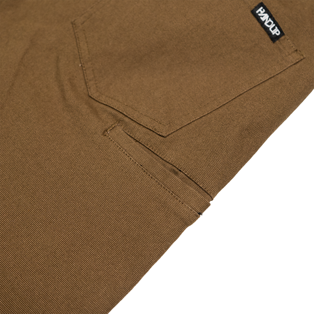 WorkHorse Stretch Canvas Short - Coffee Brown