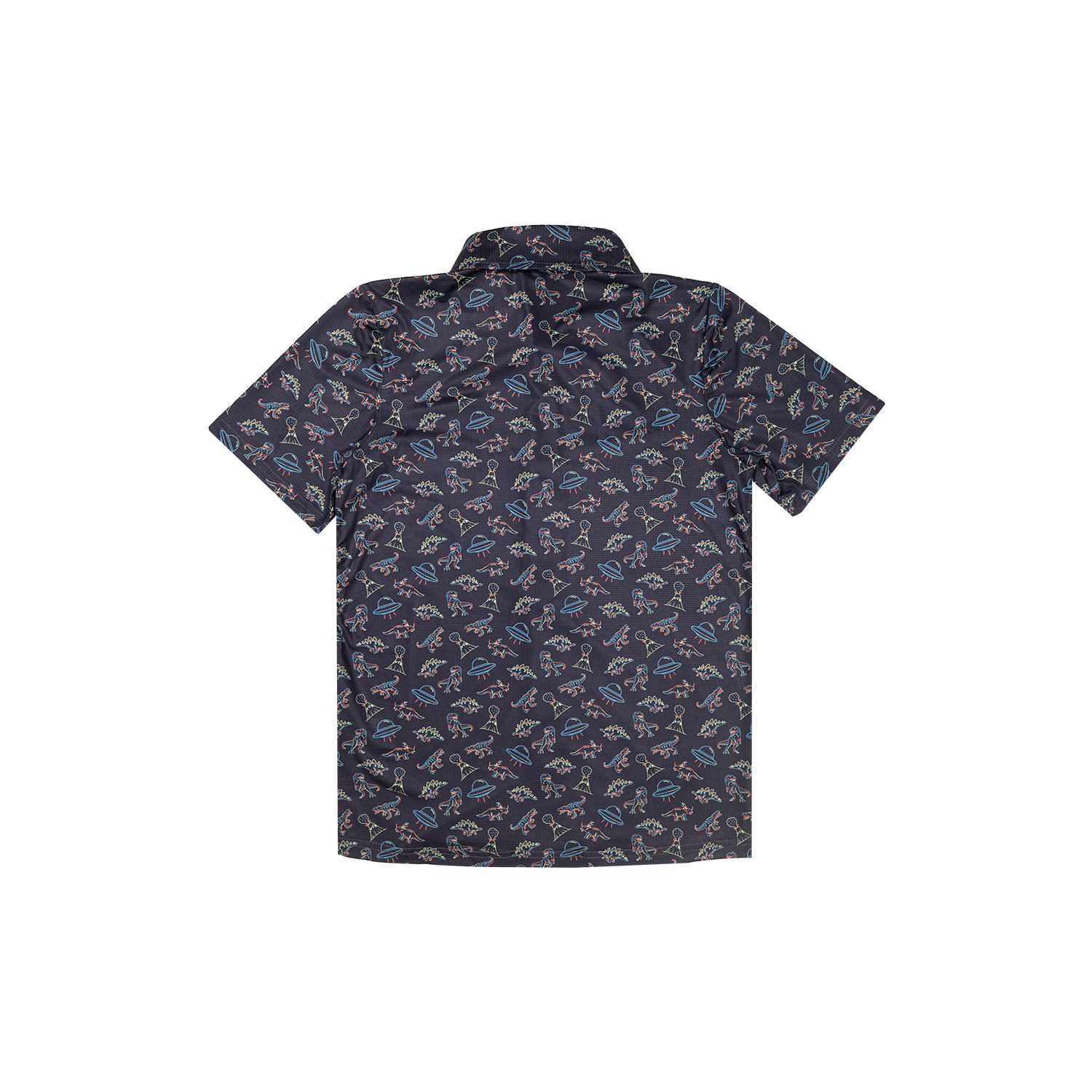 Youth FlexGRID Button Up - UFO Dinos