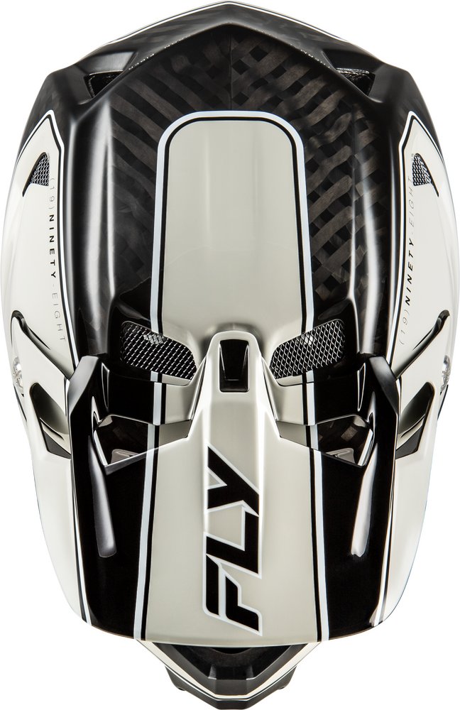 2026 FLY RACING WERX-R CARBON HELMET BLACK CARBON/GREY
