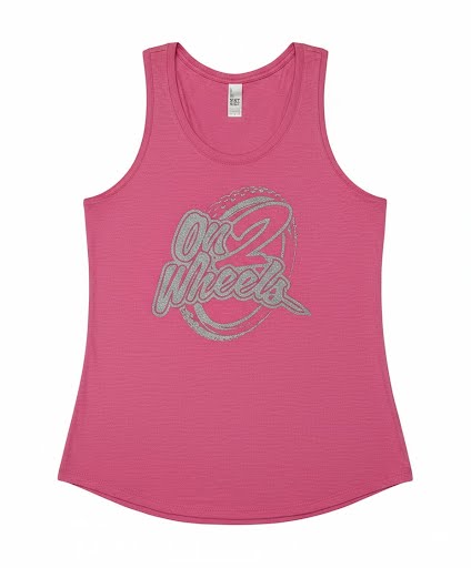 On 2 Wheels Racerback Tee