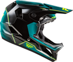 2026 FLY RACING RAYCE REPEAT BICYCLE HELMET BLACK/TEAL/HI-VIS