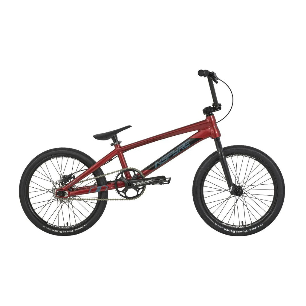 Inspyre Evo Disc BMX Race Bike-Cherry Red