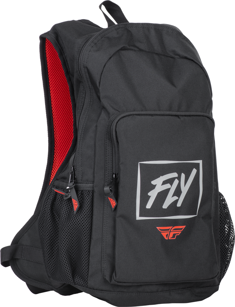 FLY RACING JUMP PACK BACKPACK BLACK/GREY/RED