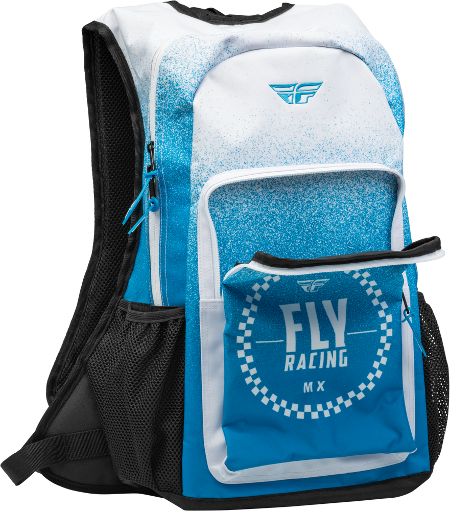 FLY RACING JUMP PACK BACKPACK BLUE/WHITE