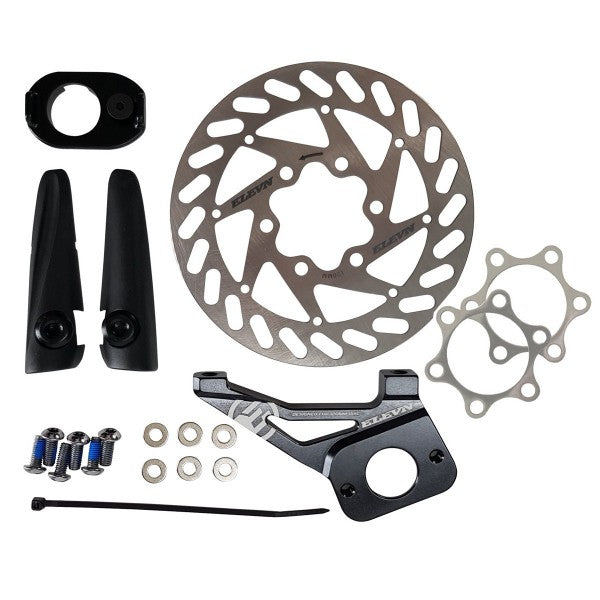ELEVN DISC KIT 120MM ROTOR - CHASE ACT 1.2 AND 1.0 20MM AXLE
