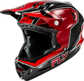 2026 WERX-R FLOW CARBON HELMET BLACK CARBON/RED