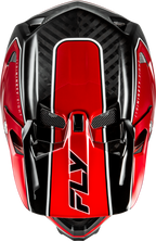 2026 WERX-R FLOW CARBON HELMET BLACK CARBON/RED