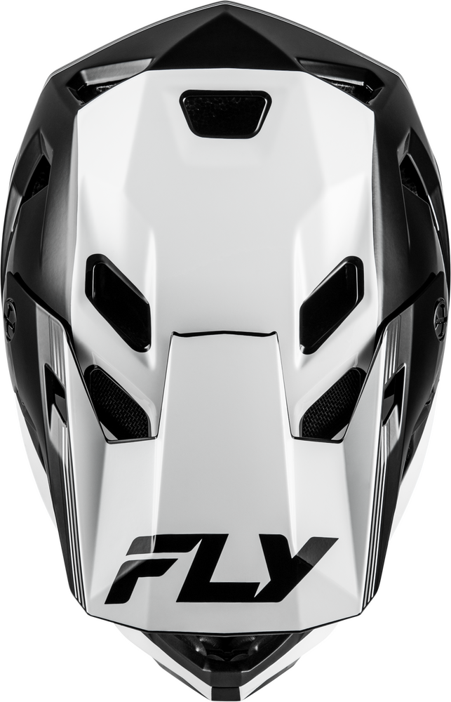 2026 FLY RACING RAYCE REPEAT BICYCLE HELMET BLACK/WHITE