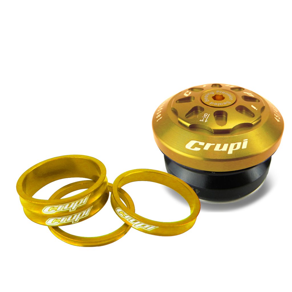 Crupi Integrated Headset Gold 1 1/8"
