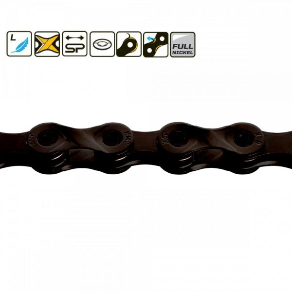 KMC X9 Chain - 9-Speed, 116 Links, Silver