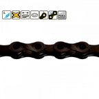 KMC X9 Chain - 9-Speed, 116 Links, Silver