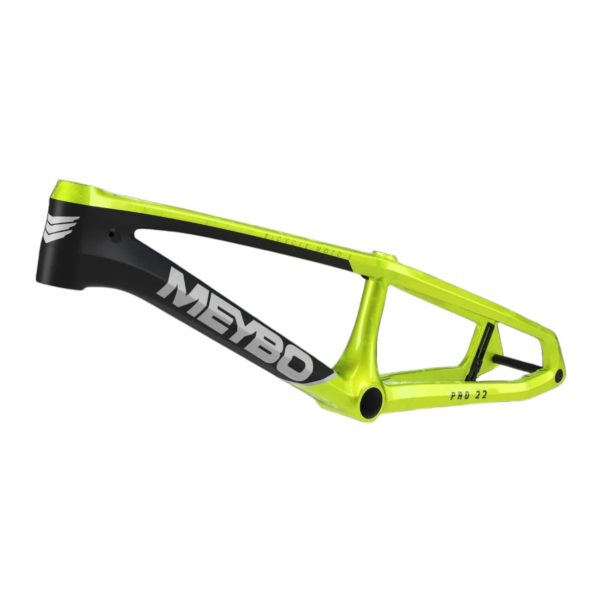 Meybo 2026 HSX Carbon Bmx Race Frame Matte Black/Black/Green