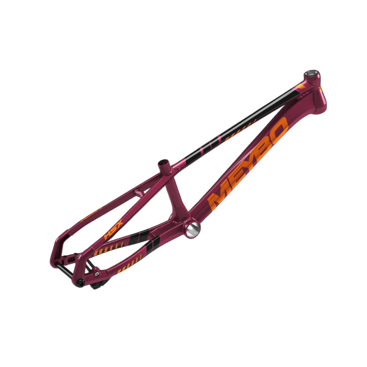 Meybo HSX Alloy 2026 Bmx Race Frame Berry/Orange/Black