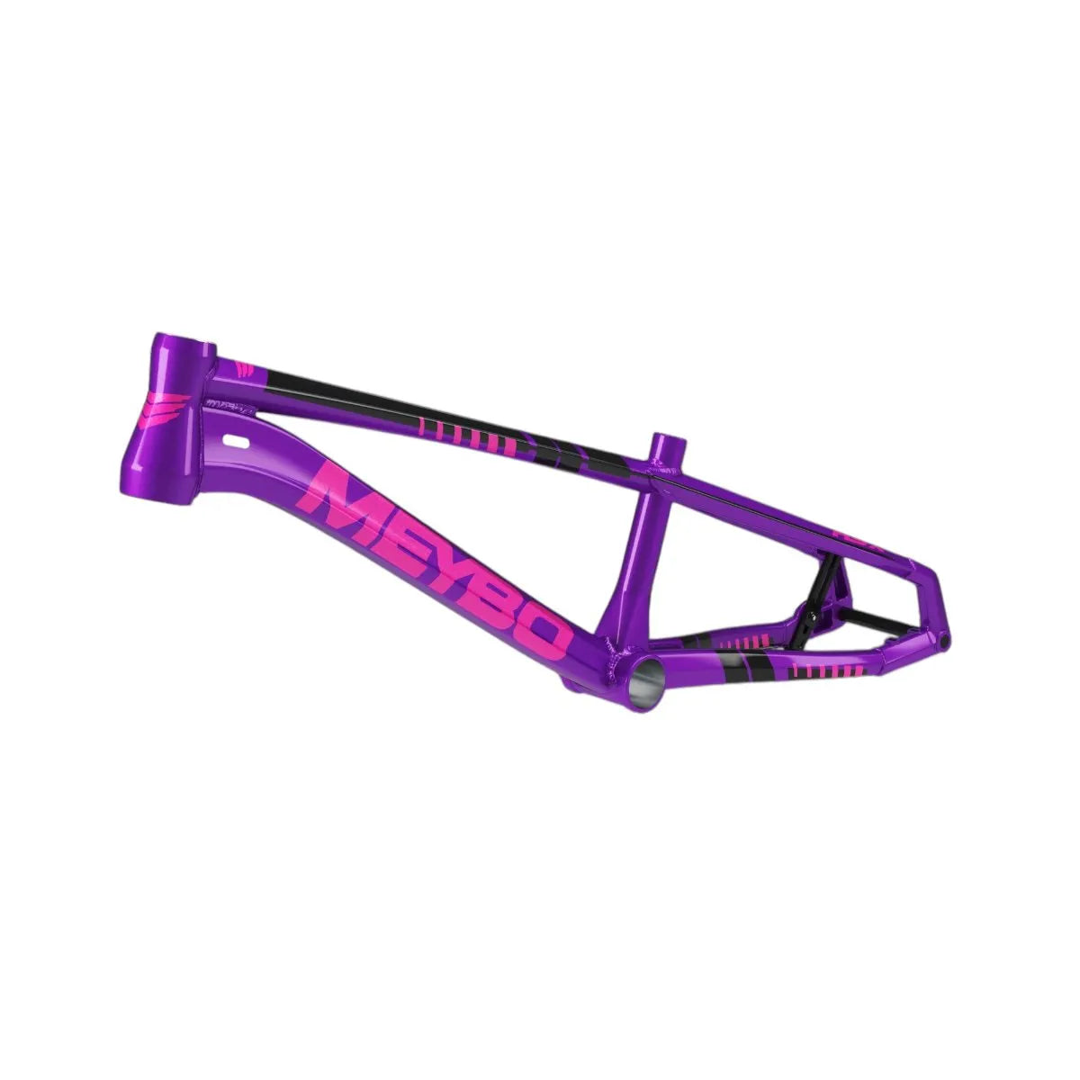 Meybo HSX Alloy 2026 Bmx Race Frame Purple/Pink/Black