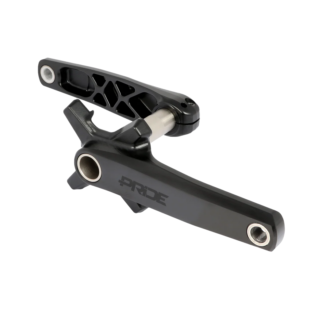 Pride Racing Newton SX 2-Piece BMX Race Cranks-Black