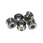 INSIGHT PACK 5 CHAINRING BOLTS 6.5X4MM CHROMOLY