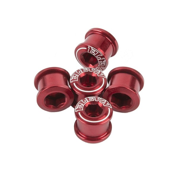 ELEVN 5 PACK CHAINRING BOLTS 6.5X4MM ALLOY DOUBLE CLAMPING