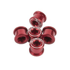 ELEVN 5 PACK CHAINRING BOLTS 6.5X4MM ALLOY DOUBLE CLAMPING