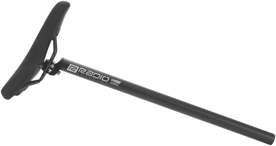 Radio Raceline Seat & Post Set - 31.6 x 600 mm, Black