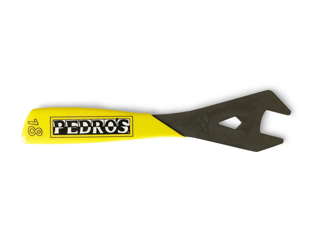 PEDRO S~CONE WRENCH W/YELLOW CUSHION HANDLE 18MM