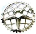 S&M MOTOMAN SPROCKET POLISHED 44T (FOURTY FOUR)