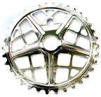S&M MOTOMAN SPROCKET POLISHED 44T (FOURTY FOUR)