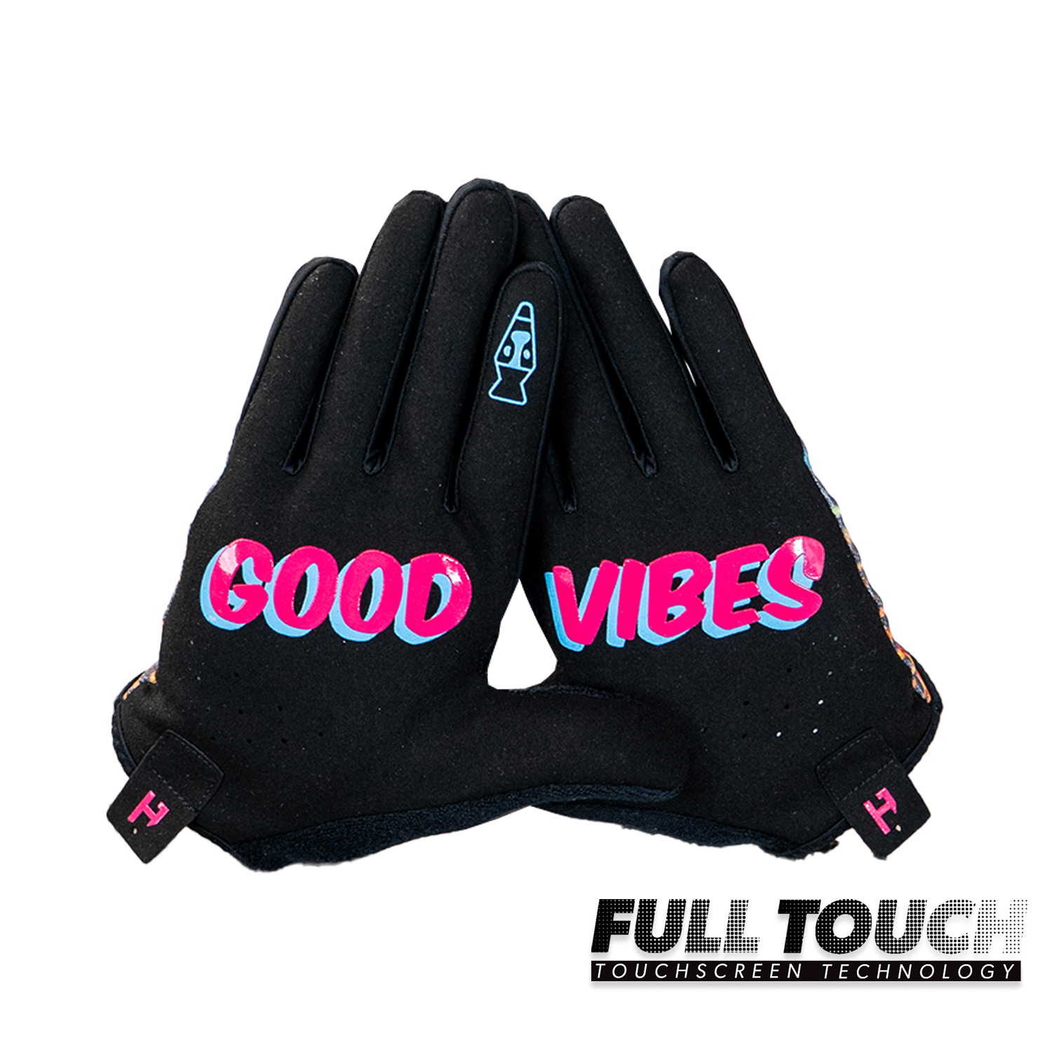 Handup Gloves - Reverse Tie Dye